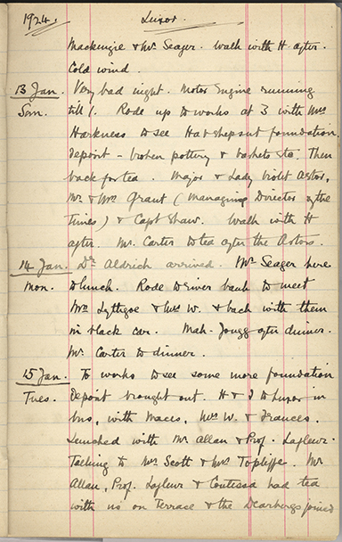 Minnie Burton's Diary, p. 161