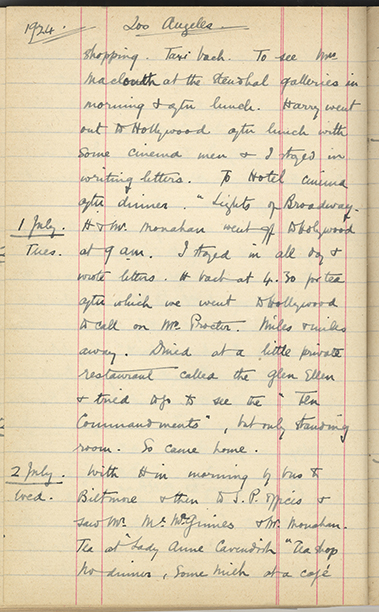 Minnie Burton's Diary, p. 206