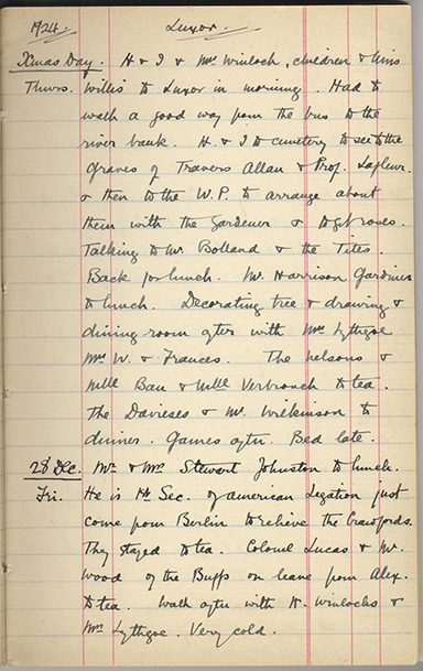 Minnie Burton's Diary, p. 245