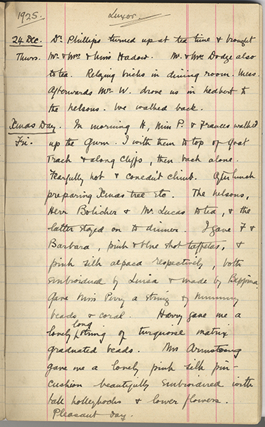 Minnie Burton's Diary, p. 327